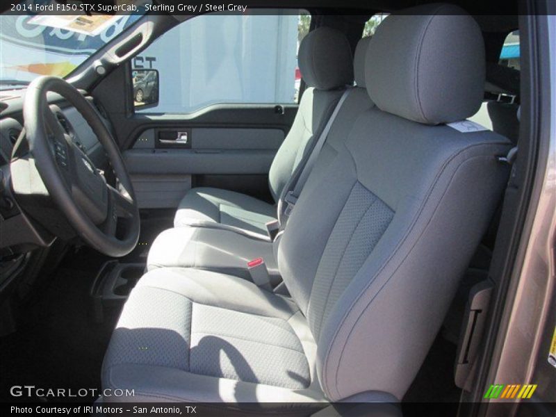 Sterling Grey / Steel Grey 2014 Ford F150 STX SuperCab