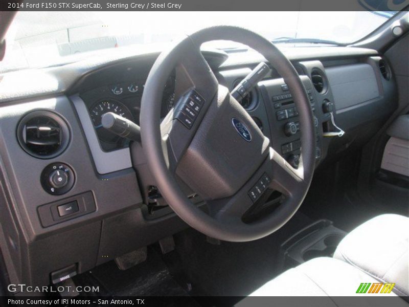 Sterling Grey / Steel Grey 2014 Ford F150 STX SuperCab