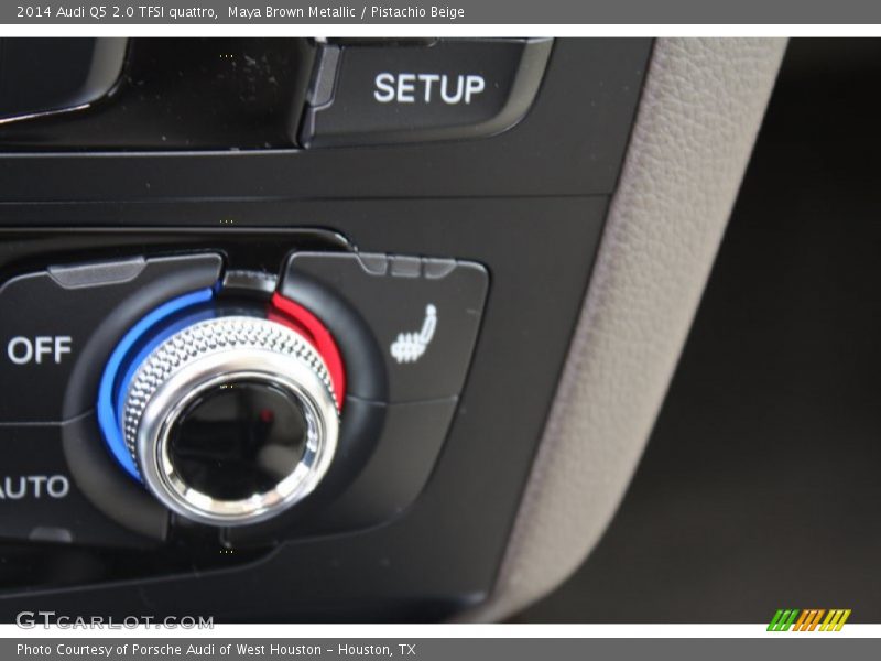 Maya Brown Metallic / Pistachio Beige 2014 Audi Q5 2.0 TFSI quattro