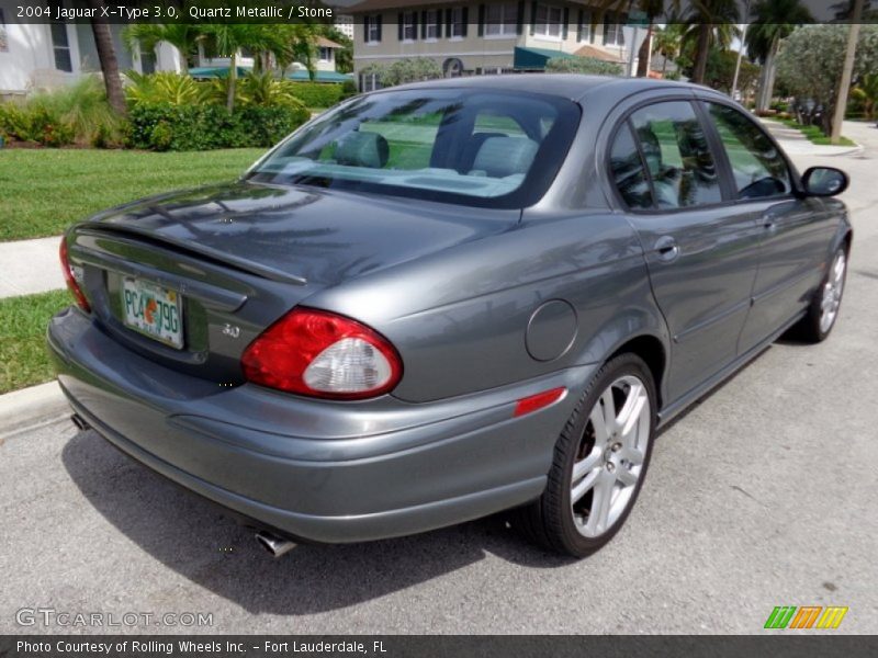 Quartz Metallic / Stone 2004 Jaguar X-Type 3.0