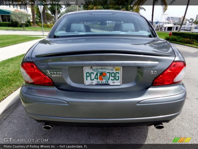 Quartz Metallic / Stone 2004 Jaguar X-Type 3.0