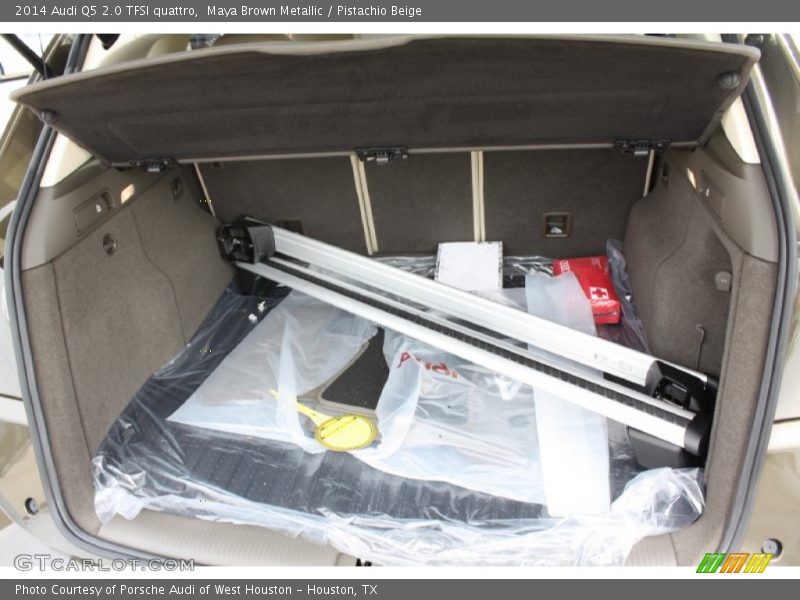 Maya Brown Metallic / Pistachio Beige 2014 Audi Q5 2.0 TFSI quattro