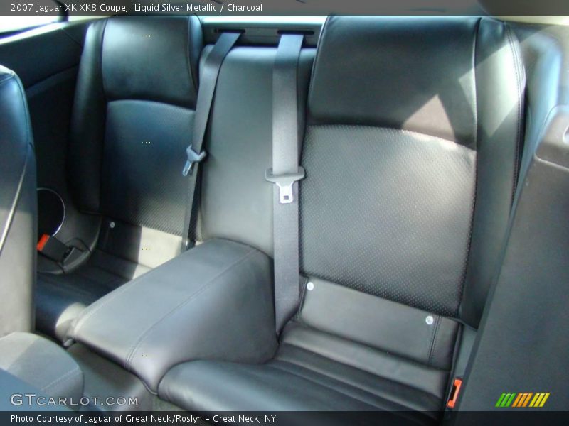 Liquid Silver Metallic / Charcoal 2007 Jaguar XK XK8 Coupe