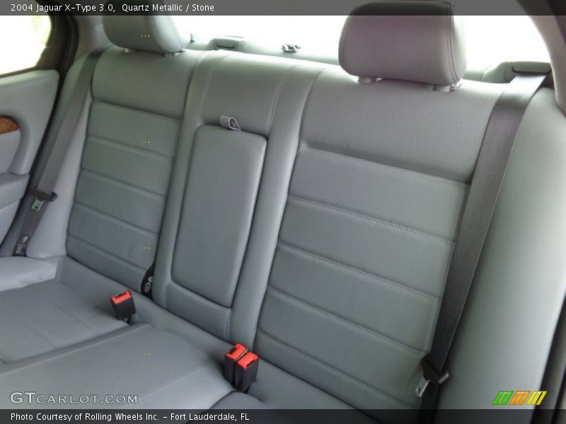 Rear Seat of 2004 X-Type 3.0