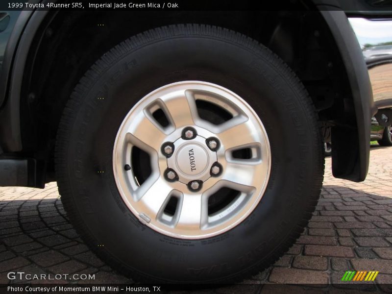 Imperial Jade Green Mica / Oak 1999 Toyota 4Runner SR5