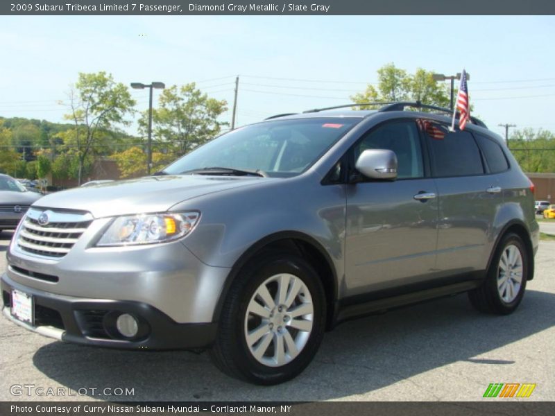 Diamond Gray Metallic / Slate Gray 2009 Subaru Tribeca Limited 7 Passenger