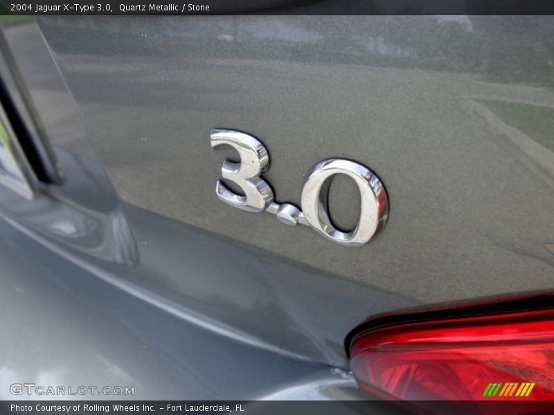 Quartz Metallic / Stone 2004 Jaguar X-Type 3.0