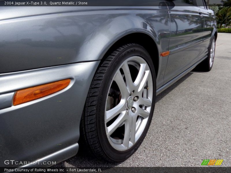 Quartz Metallic / Stone 2004 Jaguar X-Type 3.0