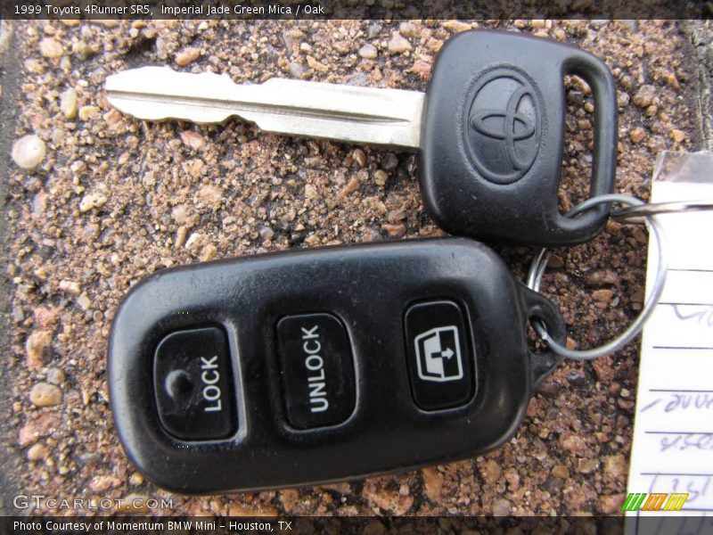 Imperial Jade Green Mica / Oak 1999 Toyota 4Runner SR5
