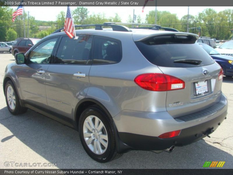 Diamond Gray Metallic / Slate Gray 2009 Subaru Tribeca Limited 7 Passenger