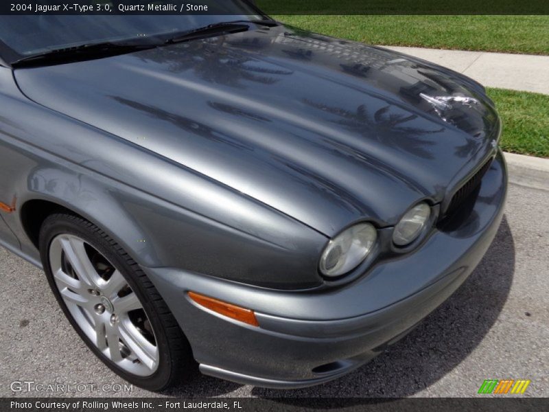 Quartz Metallic / Stone 2004 Jaguar X-Type 3.0