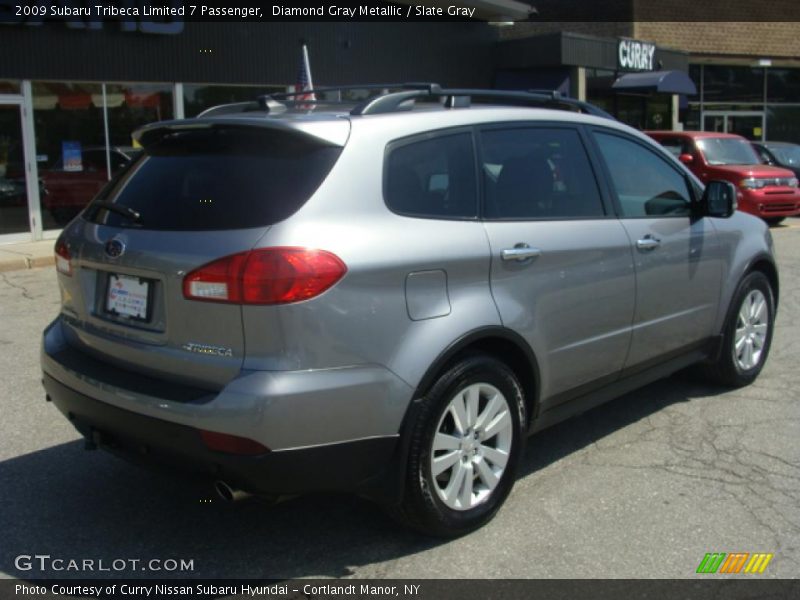 Diamond Gray Metallic / Slate Gray 2009 Subaru Tribeca Limited 7 Passenger