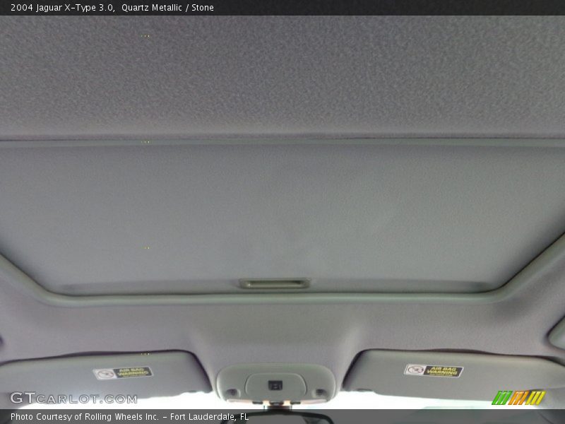 Quartz Metallic / Stone 2004 Jaguar X-Type 3.0