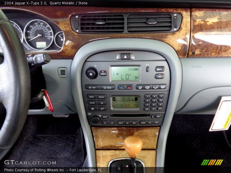 Controls of 2004 X-Type 3.0