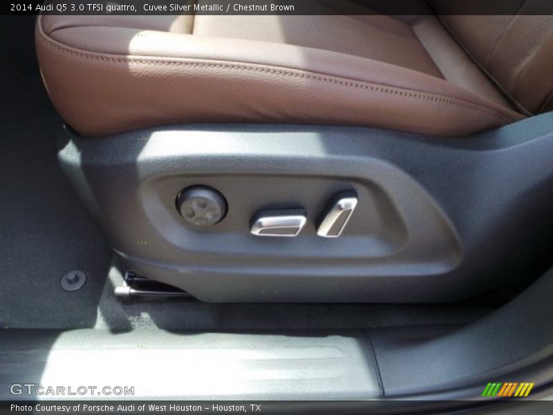 Cuvee Silver Metallic / Chestnut Brown 2014 Audi Q5 3.0 TFSI quattro