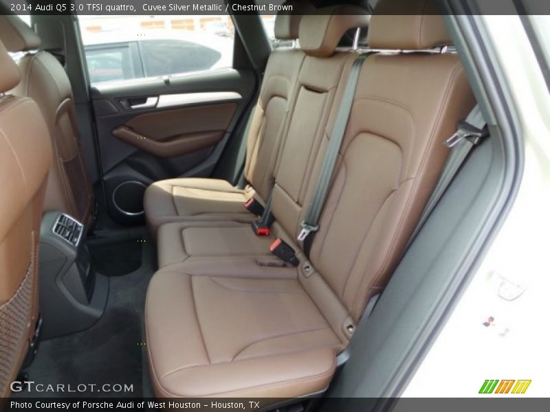Cuvee Silver Metallic / Chestnut Brown 2014 Audi Q5 3.0 TFSI quattro