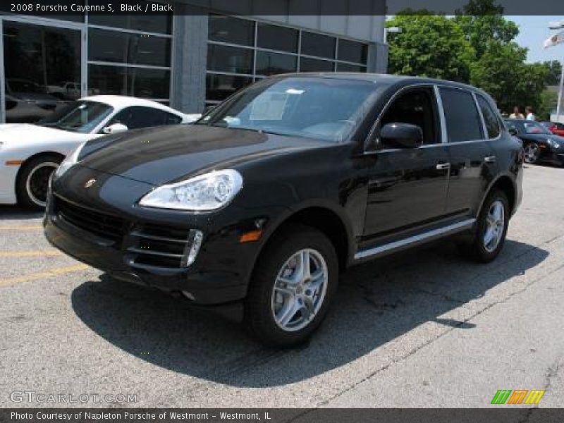 Black / Black 2008 Porsche Cayenne S