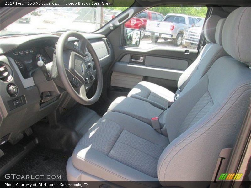 Tuxedo Black / Steel Grey 2014 Ford F150 XL SuperCab