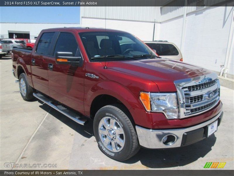 Sunset / Pale Adobe 2014 Ford F150 XLT SuperCrew