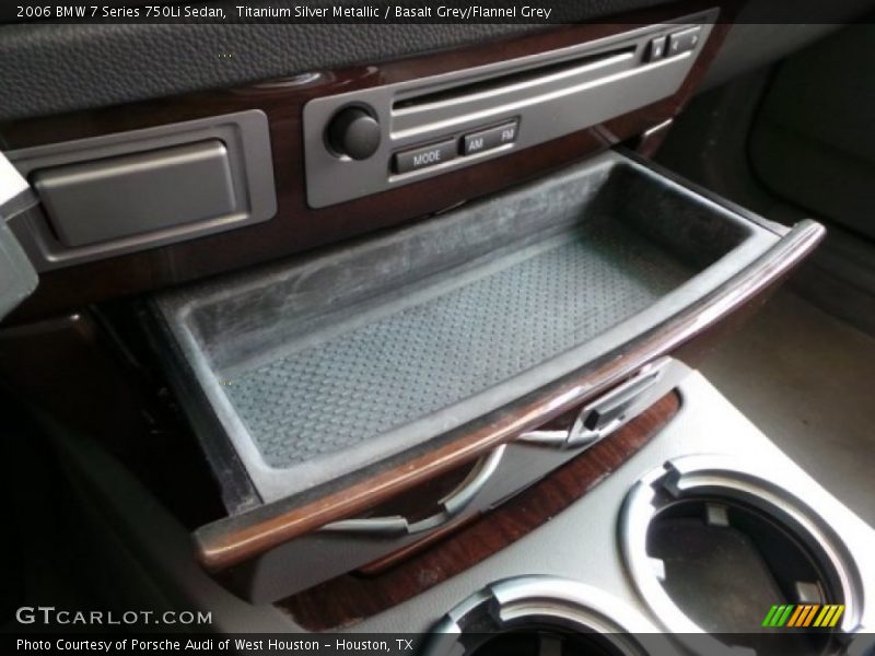 Titanium Silver Metallic / Basalt Grey/Flannel Grey 2006 BMW 7 Series 750Li Sedan