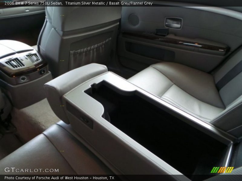 Titanium Silver Metallic / Basalt Grey/Flannel Grey 2006 BMW 7 Series 750Li Sedan