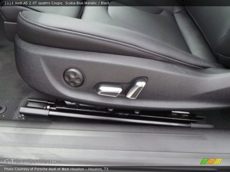 Scuba Blue Metallic / Black 2014 Audi A5 2.0T quattro Coupe