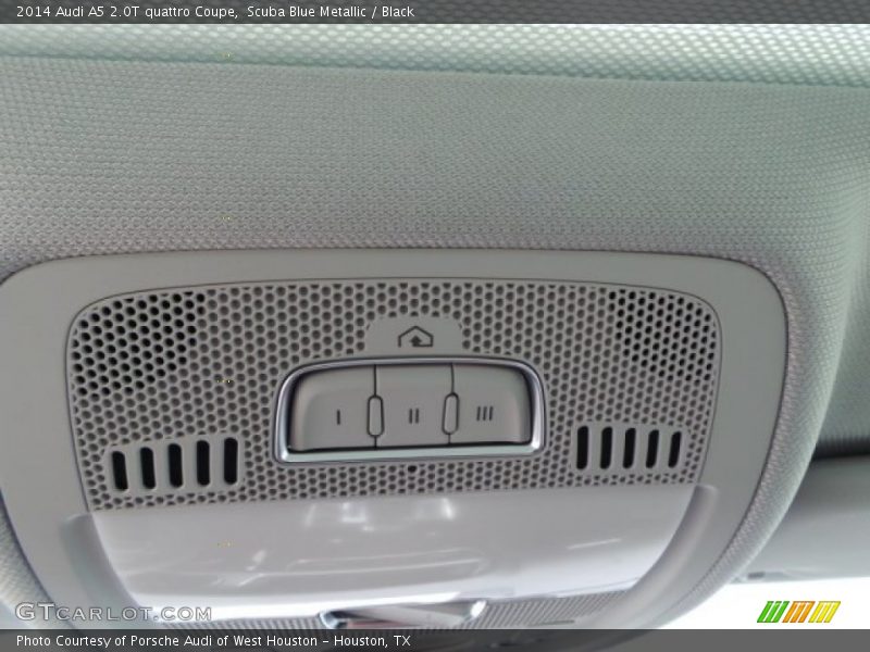 Scuba Blue Metallic / Black 2014 Audi A5 2.0T quattro Coupe