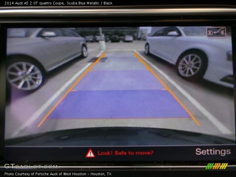 Scuba Blue Metallic / Black 2014 Audi A5 2.0T quattro Coupe