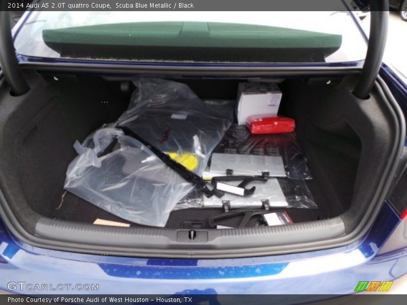 Scuba Blue Metallic / Black 2014 Audi A5 2.0T quattro Coupe