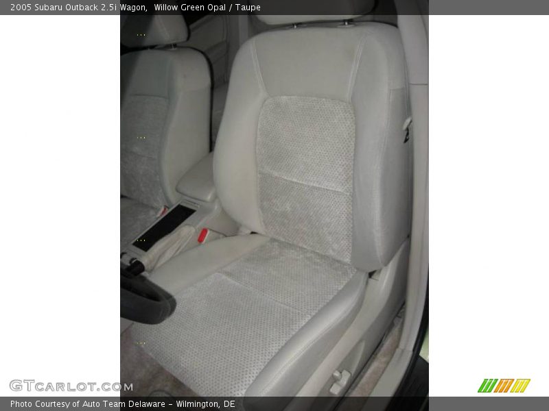 Willow Green Opal / Taupe 2005 Subaru Outback 2.5i Wagon