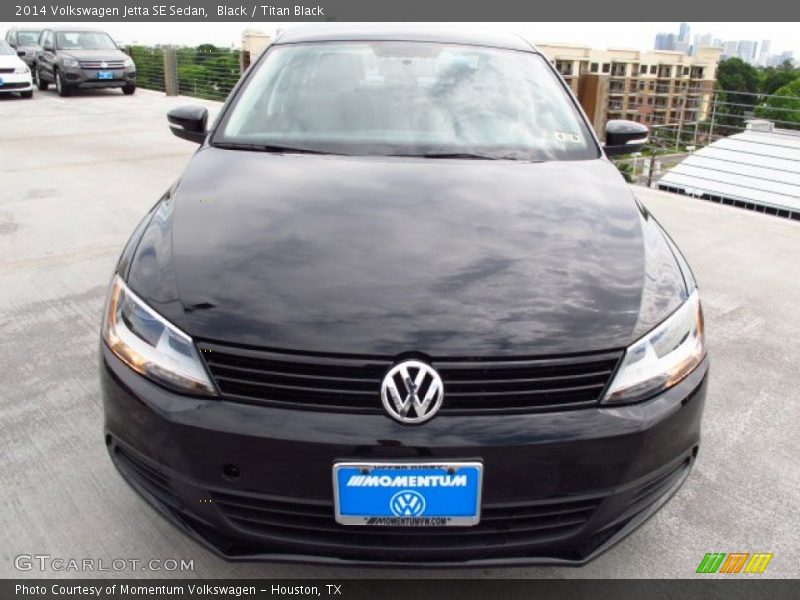 Black / Titan Black 2014 Volkswagen Jetta SE Sedan