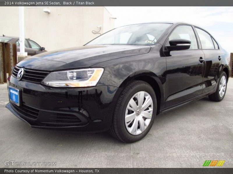 Black / Titan Black 2014 Volkswagen Jetta SE Sedan