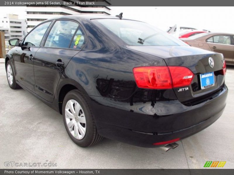 Black / Titan Black 2014 Volkswagen Jetta SE Sedan