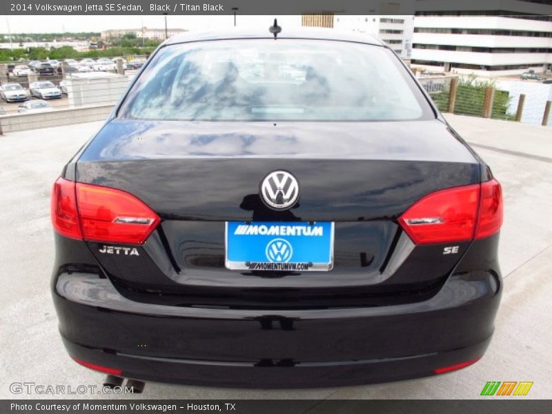 Black / Titan Black 2014 Volkswagen Jetta SE Sedan
