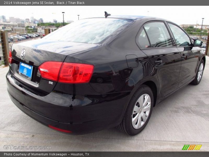 Black / Titan Black 2014 Volkswagen Jetta SE Sedan
