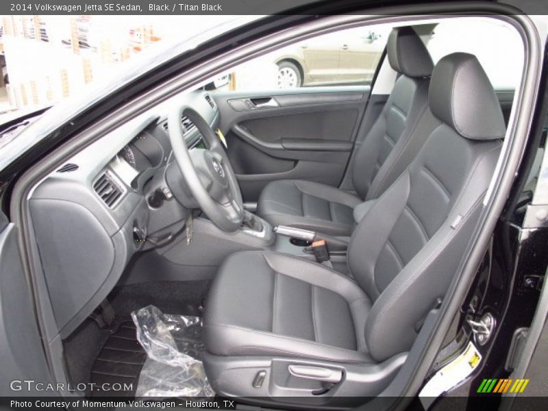 Black / Titan Black 2014 Volkswagen Jetta SE Sedan