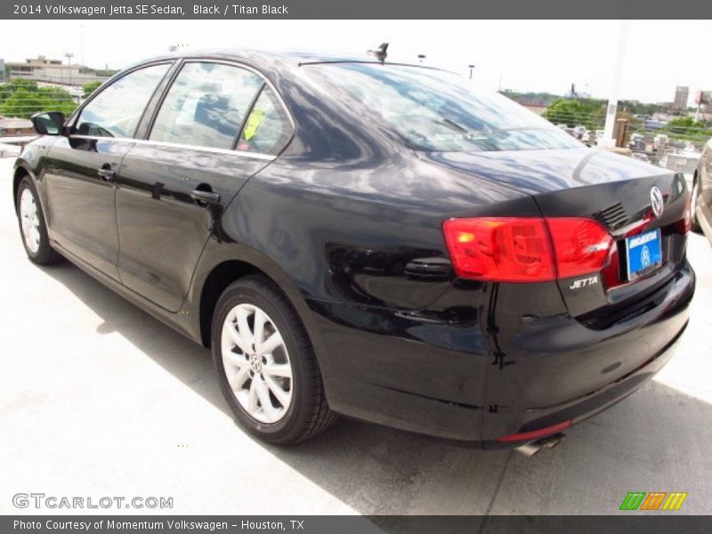 Black / Titan Black 2014 Volkswagen Jetta SE Sedan