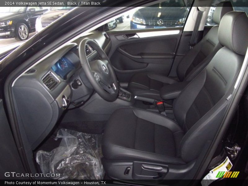 Black / Titan Black 2014 Volkswagen Jetta SE Sedan