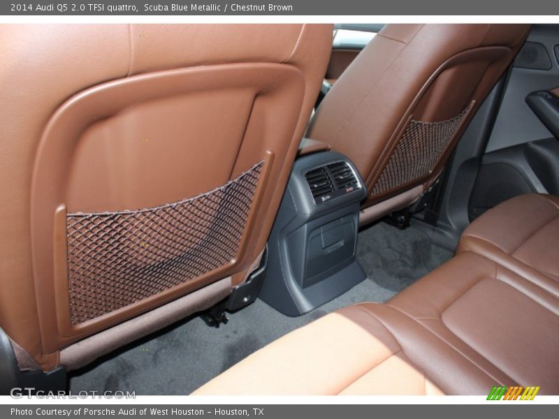 Scuba Blue Metallic / Chestnut Brown 2014 Audi Q5 2.0 TFSI quattro