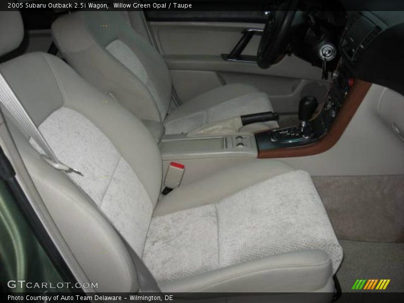 Willow Green Opal / Taupe 2005 Subaru Outback 2.5i Wagon