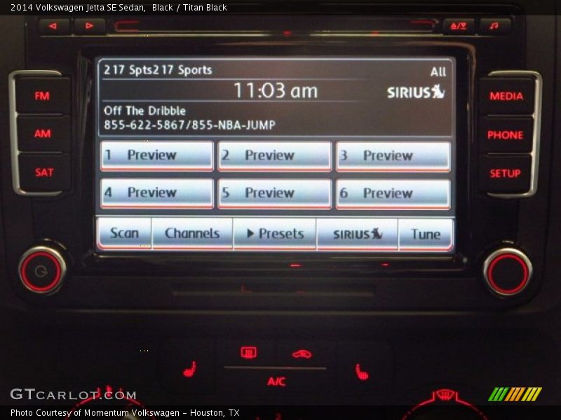 Black / Titan Black 2014 Volkswagen Jetta SE Sedan