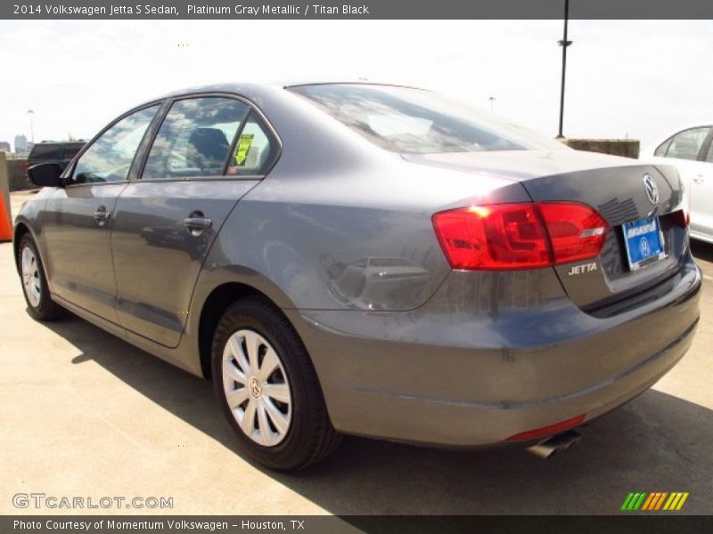 Platinum Gray Metallic / Titan Black 2014 Volkswagen Jetta S Sedan