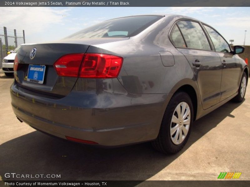 Platinum Gray Metallic / Titan Black 2014 Volkswagen Jetta S Sedan