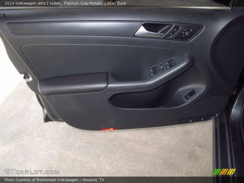 Platinum Gray Metallic / Titan Black 2014 Volkswagen Jetta S Sedan