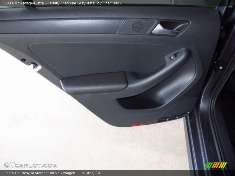 Platinum Gray Metallic / Titan Black 2014 Volkswagen Jetta S Sedan