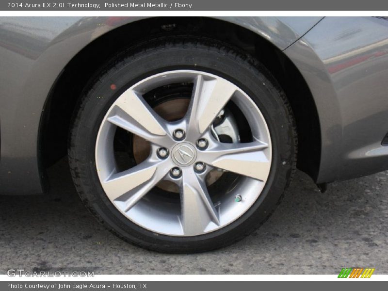 Polished Metal Metallic / Ebony 2014 Acura ILX 2.0L Technology
