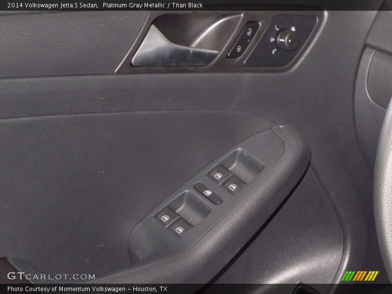 Platinum Gray Metallic / Titan Black 2014 Volkswagen Jetta S Sedan