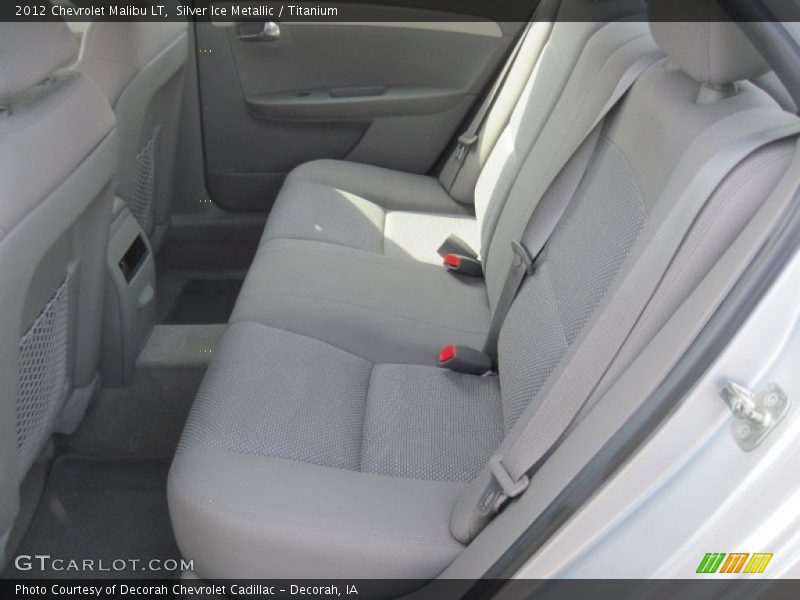 Silver Ice Metallic / Titanium 2012 Chevrolet Malibu LT