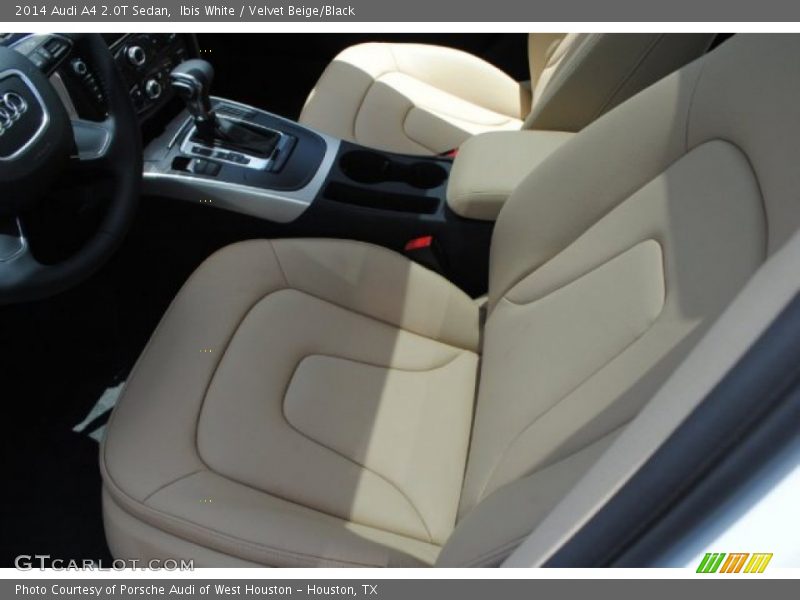 Ibis White / Velvet Beige/Black 2014 Audi A4 2.0T Sedan