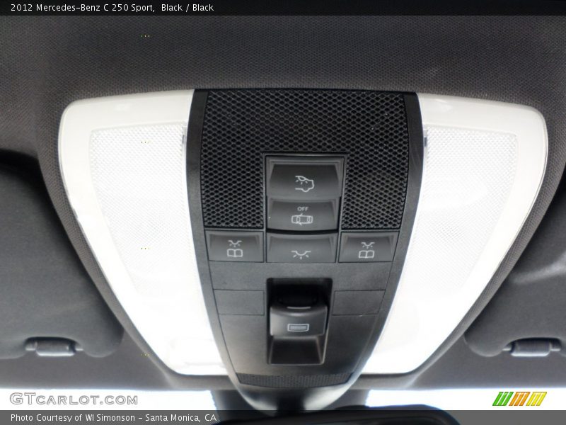 Black / Black 2012 Mercedes-Benz C 250 Sport